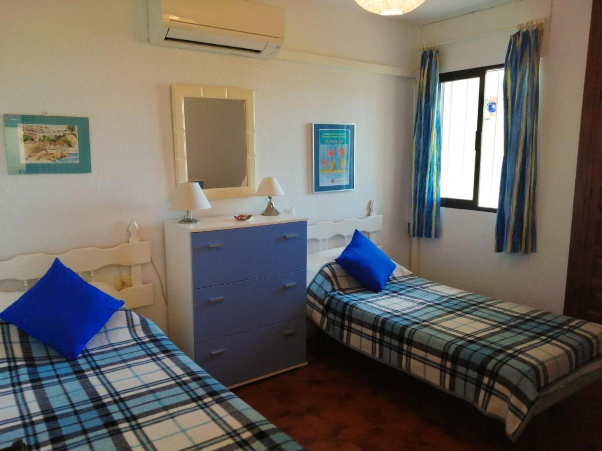 Sea & Pool View Garden Apartment Las Palmeras ネルハ エクステリア 写真